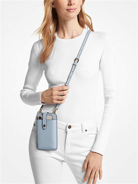 michael kors cell phone bags|michael kors saffiano bag.